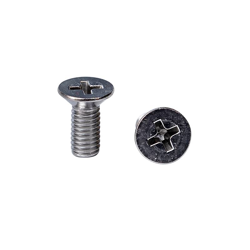 SS304 GB819 M4 Tornillos de máquina de cabeza CSK empotrada cruzada